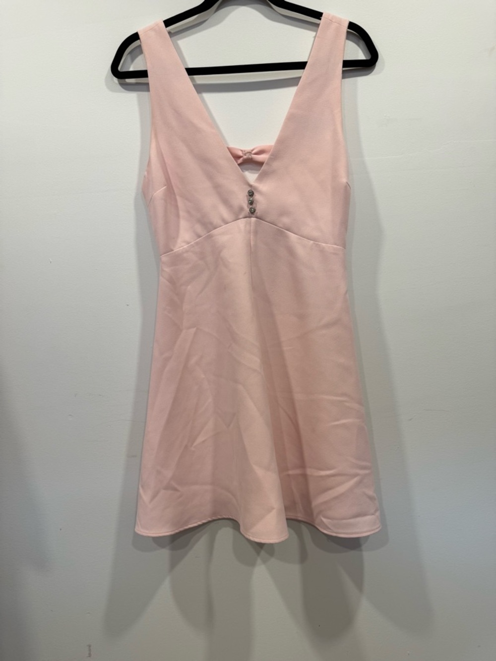 Summer light pink dress